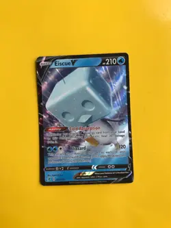 Pokemon - Eiscue V - 055/192 - SWSH Rebel Clash - Half Art - Image 1