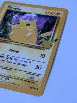 Pokemon TCG Pikachu 58/102 Celebrations Promo Jumbo Oversized Classic Collection - Image 5