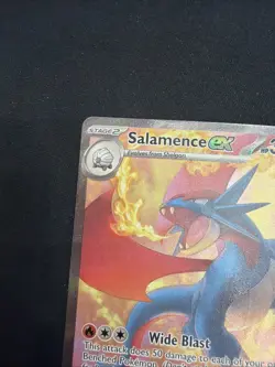 🔥🔥Pokemon TCG Journey Together Salamance Ex 187/159 Full Art🔥🔥 NM - Image 2