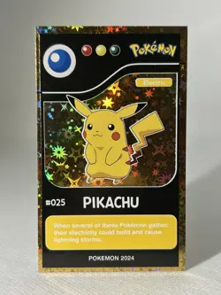 PIKACHU GOLD - POKEMON CARDS ( PSA , CGC , BGS , TAG ) - Image 1