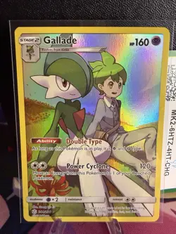 The Pokemon Company Gallade 244/236 SM Cosmic Eclipse Holo Secret Rare NM+ - Image 2
