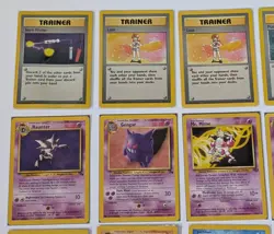 Rare Vintage Pokemon Card Lot — Base / Jungle / Fossil Sets (1999) – MP/HP - Image 2