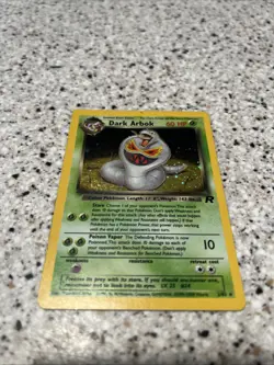 Pokemon TCG WOTC Team Rocket Dark Arbok 2/82 Holo Rare LP+ - Image 1