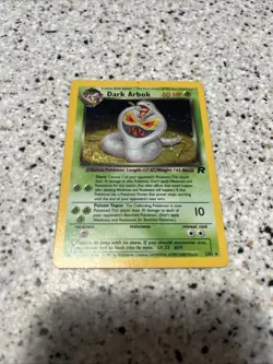 Pokemon TCG WOTC Team Rocket Dark Arbok 2/82 Holo Rare LP+ - Image 2