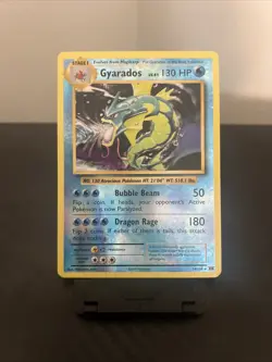 Pokemon Gyarados TCG Reverse Holo Rare Card 34/108 Evolutions XY - Image 1