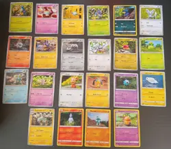 Pokemon TCG Yuka Morii Clay Art Bundle 22 Cards Job lot - Image 1