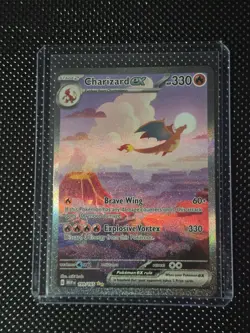 2023 POKEMON SV 151 #199/165 CHARIZARD EX SPECIAL ILLUSTRATION RARE - Image 1