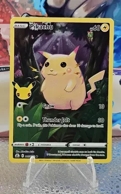 Pokemon TCG - Pikachu 005/025 Full Art Holo - Celebrations - NM - Image 1