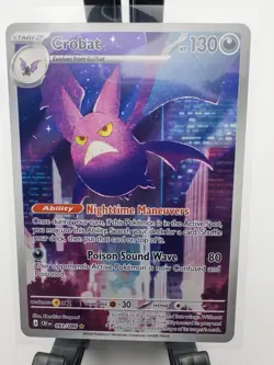 Crobat 093/086 Illustration Rare Chaos Rising Pokemon TCG English NM - Image 1