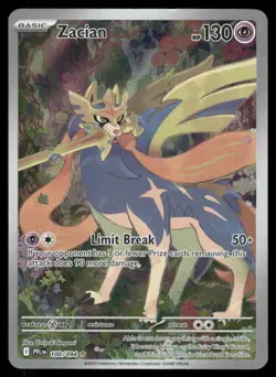 Pokemon Cards Zacian 100/094 Phantasmal Flames Illustration Rare NM - Image 1