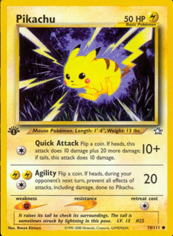 Pokemon Neo Genesis Single Cards- 1st Edition All Near Mint-Choose Your Card Now - Image 3