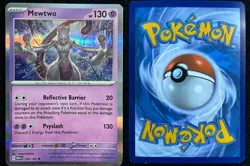 Mewtwo 150/165 Holo 151 Pokemon Rare LP - Image 1