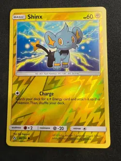 Shinx 46/156 Common Ultra Prism Pokemon Reverse Holo 2018 - Image 1