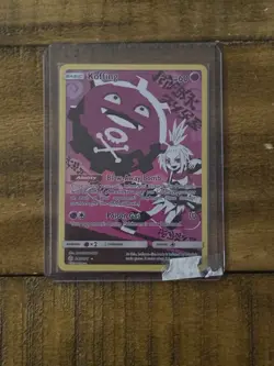 Pokemon Koffing Cosmic Eclipse Card 243/236 Secret Rare Full Art SM Holo - Image 1
