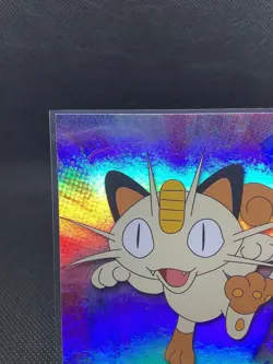 1999-2000 Topps Pokemon MEOWTH RAINBOW FOIL #52 - Image 2