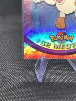 1999-2000 Topps Pokemon MEOWTH RAINBOW FOIL #52 - Image 5