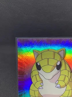 1999-2000 Topps Pokemon Sandshrew 27 Rainbow Foil - Image 2