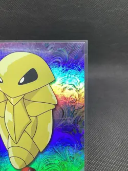 1999 Topps Pokemon Kakuna 14 Rainbow Foil - Image 3