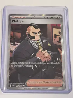 Phillipe 110/086 Chaos Rising Full Art NM Pack Fresh Pokemon TCG - Image 1
