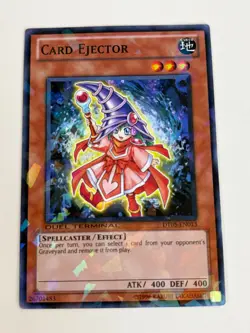 Yugioh Card Ejector x 3 - DT Parallel Rare NM - Free Holographic Card - Image 4