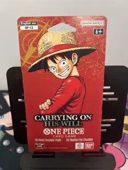 Bandai One Piece Card Game OP-13 Carrying On His Will English 12-Card Booster - Image 1