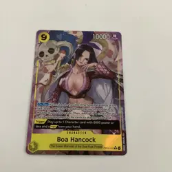 Boa Hancock OP14-112 SR Alt Art The Azure Sea’s Seven English One Piece TCG - Image 1