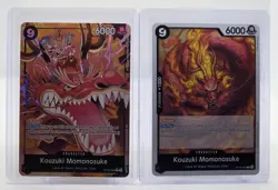 Kouzuki Momonosuke One Piece OP16-085 Alternate Art + Rare - The Time of Battle! - Image 1