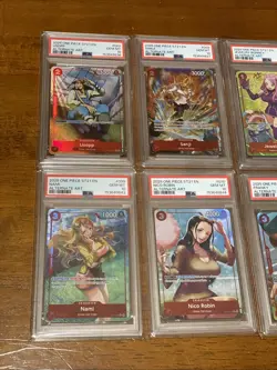 One Piece ST21-Gear 5:EX Starter Deck Alt Art - (15) Card SEQ Set ALL PSA 10 - Image 3