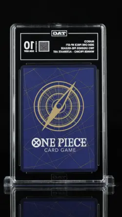 2024 One Piece En Marco Pre-Release Winner OP08 P-071 TAG 10 Gem Mint - Image 2