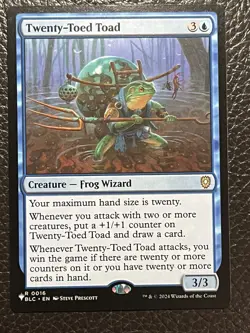 Mtg The List— Twenty-Toed Toad—20 Ways To Win—NM - Image 1