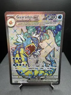 Pokemon TCG Scarlet & Violet Gyarados 225/198 Full Art Ultra Rare Holo NM! - Image 1