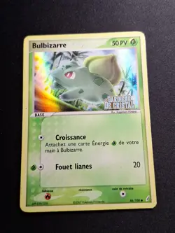 Bulbizarre 46/100 Holo EX Gardiens de Cristal Carte Pokemon FR - Image 1