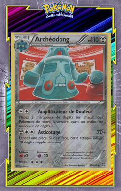 Archeodong Reverse- XY8:Impulsion Turbo - 96/162 - Carte Pokemon Neuve Francaise - Image 1