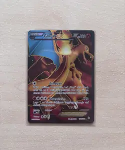 Glurak EX (Full Art) 100/106 Pokemon TCG XY Flammenmeer Holo - Image 1