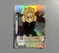 Death Note Trading Card Game Holo Misa Amane Konami JP DN1-49U - Image 1