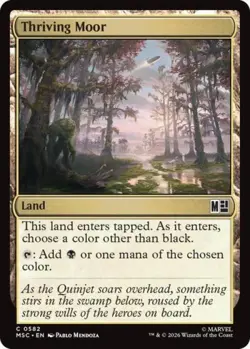 ~ Thriving Moor ~ NM ~ Commander: Marvel Super Heroes ~ MTG ~ - Image 1