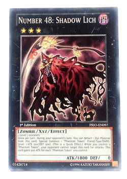 Yu-Gi-Oh Primal Origin: Number 48: Shadow Lich Trading Card - Image 1