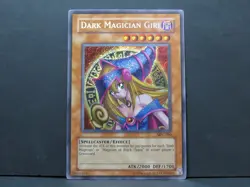 Dark Magician Girl MFC-000 Yugioh Card (Played) - Image 1