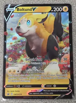 Boltund V SWSH219 SWSH: Sword & Shield Promo Cards Holo - Image 1