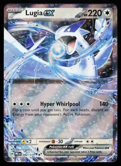 Lugia ex 082/131 Holo Prismatic Evolutions Pokemon Card - Image 1