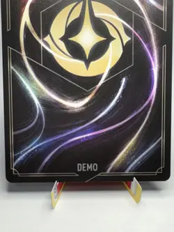 Disney Lorcana Demo Maleficent Sinister Visitor Card - Rare - Image 3