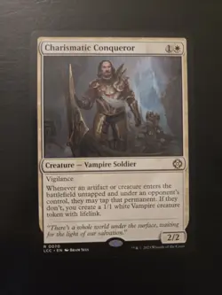Charismatic Conqueror - the Lost Caverns of Ixalan Rare #70 - Image 1
