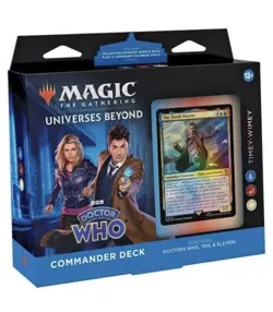Magic: The Gathering Universes Beyond Doctor Who Commander Deck Timey-Wimey 2023 - Image 1