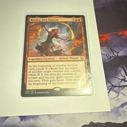 Wizards of the Coast Rionya, Fire Dancer #055 Rare Red C21 NM - Image 1