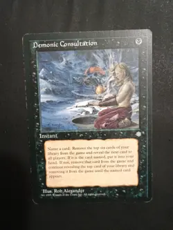 MTG Demonic Consultation Ice Age ICE - Image 1