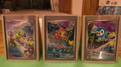 Pokemon First Partner Illustration Collection Series 1 Sinnoh Starters GEN 4 - Image 1