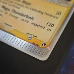 Pokemon TCG Raichu ex Holo Ultra Rare EX Sandstorm 98/100 Stage 1 100 HP - Image 3
