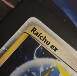 Pokemon TCG Raichu ex Holo Ultra Rare EX Sandstorm 98/100 Stage 1 100 HP - Image 5