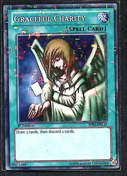 Graceful Charity - BP02-EN137 - Mosaic Rare - 1st Edition Yugioh - Image 1