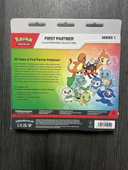 Pokemon First Partner Illustration Collection Series 1 New Sealed - Image 2